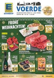 Aktueller E center Supermarkt Prospekt in Wesel und Umgebung, "Aktuelle Angebote" mit 16 Seiten, 21.12.2024 - 24.12.2024