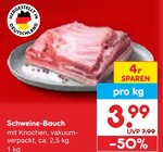 Schweine-Bauch im Angebot bei Netto Marken-Discount in Rostock Schweine-Bauch Angebote bei Netto Marken-Discount Rostock für 3,99 €