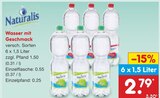 Wasser mit Geschmack im Angebot bei Netto Marken-Discount in Kamp-Lintfort Wasser mit Geschmack Angebote von Naturalis bei Netto Marken-Discount Kamp-Lintfort für 2,79 €