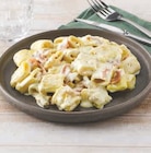 Pasta carbonara ou bolognese ou gorgonzola - MAISON TINO - U Express à Pau Pasta carbonara ou bolognese ou gorgonzola - MAISON TINO en promo chez U Express Pau à 3,99 €