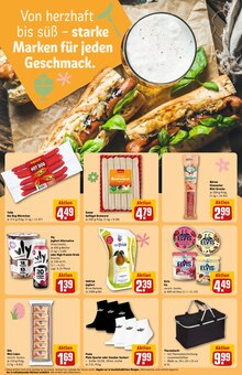 Bratwurst im aktuellen REWE Prospekt (Braunschweig) Bratwurst im REWE Prospekt "Dein Markt" mit 40 Seiten (Braunschweig)