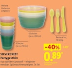 Partygeschirr Schalen ca. 280 ml von Silvercrest im aktuellen Lidl Prospekt