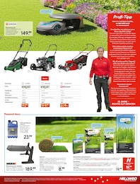 Rasendünger Angebot im aktuellen Hellweg Prospekt auf Seite 23