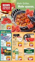 REWE Prospekt "Dein Markt" für Lütjenburg, 28 Seiten, 03.08.2026 - 08.08.2026 REWE Prospekt "Dein Markt" für Lütjenburg, 28 Seiten, 03.08.2026 - 08.08.2026