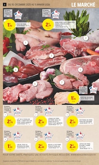 Prospectus Intermarché Hyper à Tain-l'Hermitage, "FOIRE AU PORC", 4 pages de promos valables du 30/12/2025 au 03/01/2026