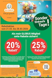 GLOBUS Prospekt für Hoppstädten-Weiersbach: "Aktuelle Angebote", 30 Seiten, 23.03.2026 - 28.03.2026
