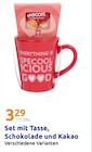 Set mit Tasse, Schokolade und Kakao im Angebot bei Action in Magdeburg Set mit Tasse, Schokolade und Kakao Angebote bei Action Magdeburg für 3,29 €