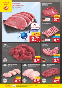 Schweinefilet im Netto Marken-Discount Prospekt "Aktuelle Angebote" mit 56 Seiten (Gelsenkirchen)