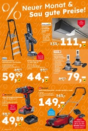 Aktueller Globus-Baumarkt Prospekt mit CD, "Immer eine Idee besser", Seite 4