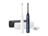 Sonicare HX7119/01 Series 5500 Elektrische Zahnbürste Marineblau/Weiß, Reinigungstechnologie: Schalltechnologie von PHILIPS im aktuellen MediaMarkt Saturn Prospekt für 162,99 €