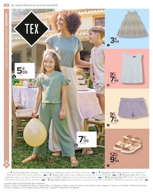 Promo T-Shirt dans le catalogue Carrefour du moment à la page 8