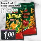 Snack-Spezialitäten im Angebot bei EDEKA in Wuppertal Snack-Spezialitäten Angebote von funny-frisch bei EDEKA Wuppertal für 1,00 €