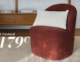 Fauteuil blackhill. - Maisons du Monde à Saint-Nazaire Fauteuil blackhill. en promo chez Maisons du Monde Saint-Nazaire à 179,00 €