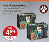 Katzennahrung im V-Markt Prospekt Katzennahrung von Sheba im aktuellen V-Markt Prospekt für 4,99 €