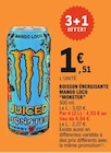 E.Leclerc Orsigny - Promo Juiced monster mango loco Promo Juiced monster mango loco à 4,53 € dans le catalogue E.Leclerc à Orsigny