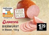 Bierwurst im Angebot bei E center in Düsseldorf Bierwurst Angebote von Rasting bei E center Düsseldorf für 1,29 €