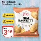 Minibaguette im Angebot bei GLOBUS in Oberhausen Minibaguette Angebote von Fria bei GLOBUS Oberhausen für 3,49 €