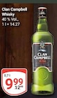 Whisky im Angebot bei GLOBUS in Pulheim Whisky Angebote von Clan Campbell bei GLOBUS Pulheim für 9,99 €