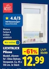 Plissee im Angebot bei Lidl in Dülmen Plissee Angebote von Lichtblick bei Lidl Dülmen für 12,99 €