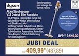 Akkustaubsauger V12 Detect Slim Absolute von Dyson im aktuellen Metro Prospekt für 487,89 €