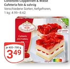 Cafeteria fein & sahnig im Angebot bei GLOBUS in Wolfenbüttel Cafeteria fein & sahnig Angebote von Conditorei Coppenrath & Wiese bei GLOBUS Wolfenbüttel für 3,49 €