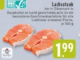 Aktuelles Lachssteak Angebot bei E center in Bielefeld ab 1,99 €