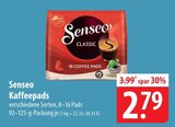 Kaffeepads im Angebot bei famila Nordost in Buchholz Kaffeepads Angebote von Senseo bei famila Nordost Buchholz für 2,79 €