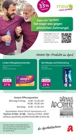mea - meine apotheke Apotheken Prospekt der aktuellen Woche mit 4 Seiten, gültig von 01.04.2026 bis 30.04.2026, in Pfaffenhofen und Umgebung Aktueller mea - meine apotheke Apotheken Prospekt in Pfaffenhofen und Umgebung, "Unsere April-Angebote" mit 4 Seiten, 01.04.2026 - 30.04.2026