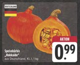 Speisekürbis Hokkaido bei EDEKA im Prospekt "" für 0,99 €