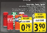 Aktuelles Coca-Cola, Fanta, Sprite Angebot bei EDEKA in Lünen ab 0,79 €