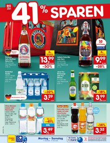Wasser im Netto Marken-Discount Prospekt "Aktuelle Angebote" mit 65 Seiten (Ingolstadt)