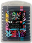 24 Feutres Acryliques - Super U à Castres 24 Feutres Acryliques en promo chez Super U Castres à 4,99 €