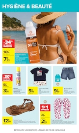 Chaussures en promo dans le catalogue Carrefour à la page 52