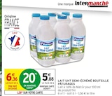 Lait UHT Demi-Écrémé Bouteille - PÂTURAGES en promo chez Intermarché Express Nice à 5,08 €