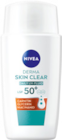 Derma Skin Clear UV-Fluid LSF 50+ im dm-drogerie markt Prospekt Derma Skin Clear UV-Fluid LSF 50+ von NIVEA im aktuellen dm-drogerie markt Prospekt für 12,95 €