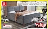 Opti-Megastore - Boxspringbett Angebot im Prospekt Boxspringbett bei Opti-Megastore im Prospekt "" für 759,00 €