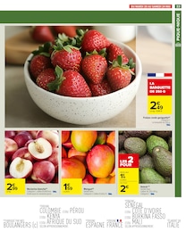 Prix et réduction Fraise dans le prospectus Carrefour en cours Offre Fraise dans le catalogue Carrefour du moment à la page 35
