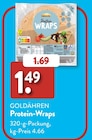 Protein-Wraps im ALDI SÜD Prospekt Protein-Wraps von Goldähren im aktuellen ALDI SÜD Prospekt für 1,49 €