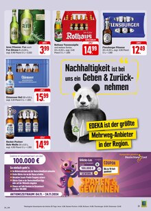 Bier im EDEKA Prospekt "Aktuelle Angebote" mit 39 Seiten (Villingen-Schwenningen)