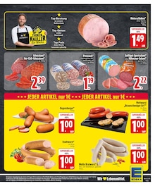 Bratwurst im aktuellen EDEKA Prospekt (Ingolstadt) Bratwurst im EDEKA Prospekt "Wir lieben Lebensmittel." mit 30 Seiten (Ingolstadt)