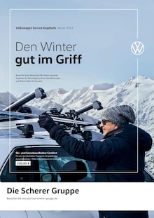 Volkswagen Prospekt für Gering: Den Winter gut im Griff, 1 Seite, 01.01.2022 - 28.02.2022