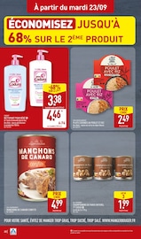 Promos Eau Nettoyante Bébé dans le catalogue "FOIRE AUX VINS D'AUTOMNE" de Aldi à la page 20