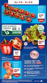 ALDI SÜD Prospekt der aktuellen Woche, gültig von 03.08.2026 bis 08.08.2026 Aktueller ALDI SÜD Prospekt "Gutes für Alle." mit 32 Seiten