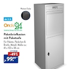 Paketbriefkasten mit Paketsafe von Ondis24 im aktuellen ALDI Nord Prospekt