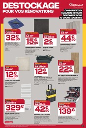 Valise en promo dans le catalogue Gedimat à la page 19
