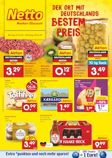 Netto Marken-Discount Prospekt der Woche "Aktuelle Angebote" Seite 1, 01.12.2025 bis 06.12.2025 für Cloppenburg Aktueller Netto Marken-Discount Prospekt "Aktuelle Angebote" Seite 1 von 59 Seiten für Cloppenburg