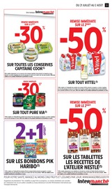 Promos Huile Alimentaire dans le catalogue "34% EN AVANTAGE CARTE" de Intermarché Super Huile Alimentaire en promo dans le catalogue Intermarché Super à la page 3