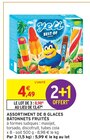 Best Of Assortiment de 8 Glaces Bâtonnets Fruités - Yeti - Intermarché Hyper Best Of Assortiment de 8 Glaces Bâtonnets Fruités - Yeti à 8,98 € dans le catalogue Intermarché Hyper