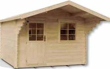 Blockbohlenhaus 'Helsinki 2' bei BAUHAUS in Cottbus Blockbohlenhaus 'Helsinki 2' im Angebot bei BAUHAUS Cottbus für 1.399,00 €