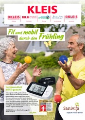 Aktueller Gesundheitszentrum Kleis Prospekt mit Blutdruckmessgerät, "Fit und mobil durch den Frühling", Seite 1